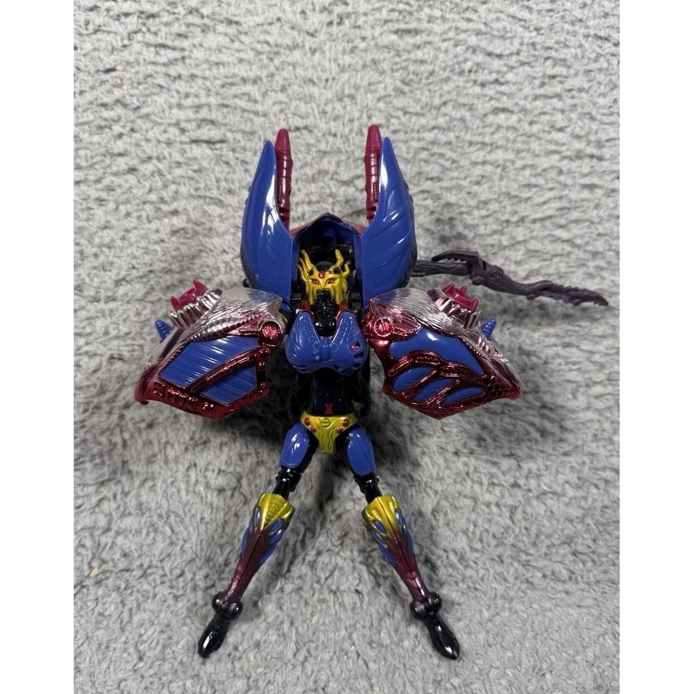 1998 Transformers Beast Wars Transmetals Blackarachnia Tranforming Spider Figure